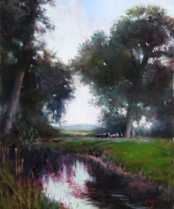 "Afternoon Respite" Oil/Board
