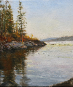 "Before Dusk" 8x10 Oil/Board
