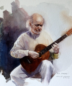 "Bill Groome" Watercolor