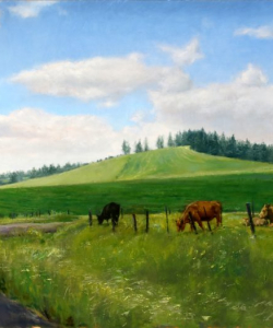 "Passing Through" 18x36 Oil/Board