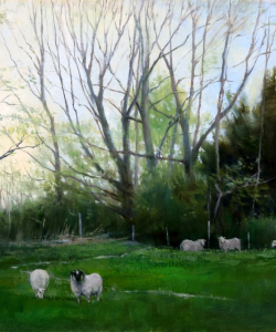 "Verdant Harmony" 8x10 Oil/Board