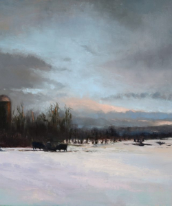 "Winter Whisper" Oil/Board
