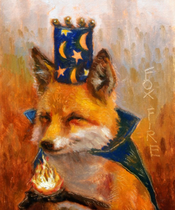 "Fox Fire" Oil/Board