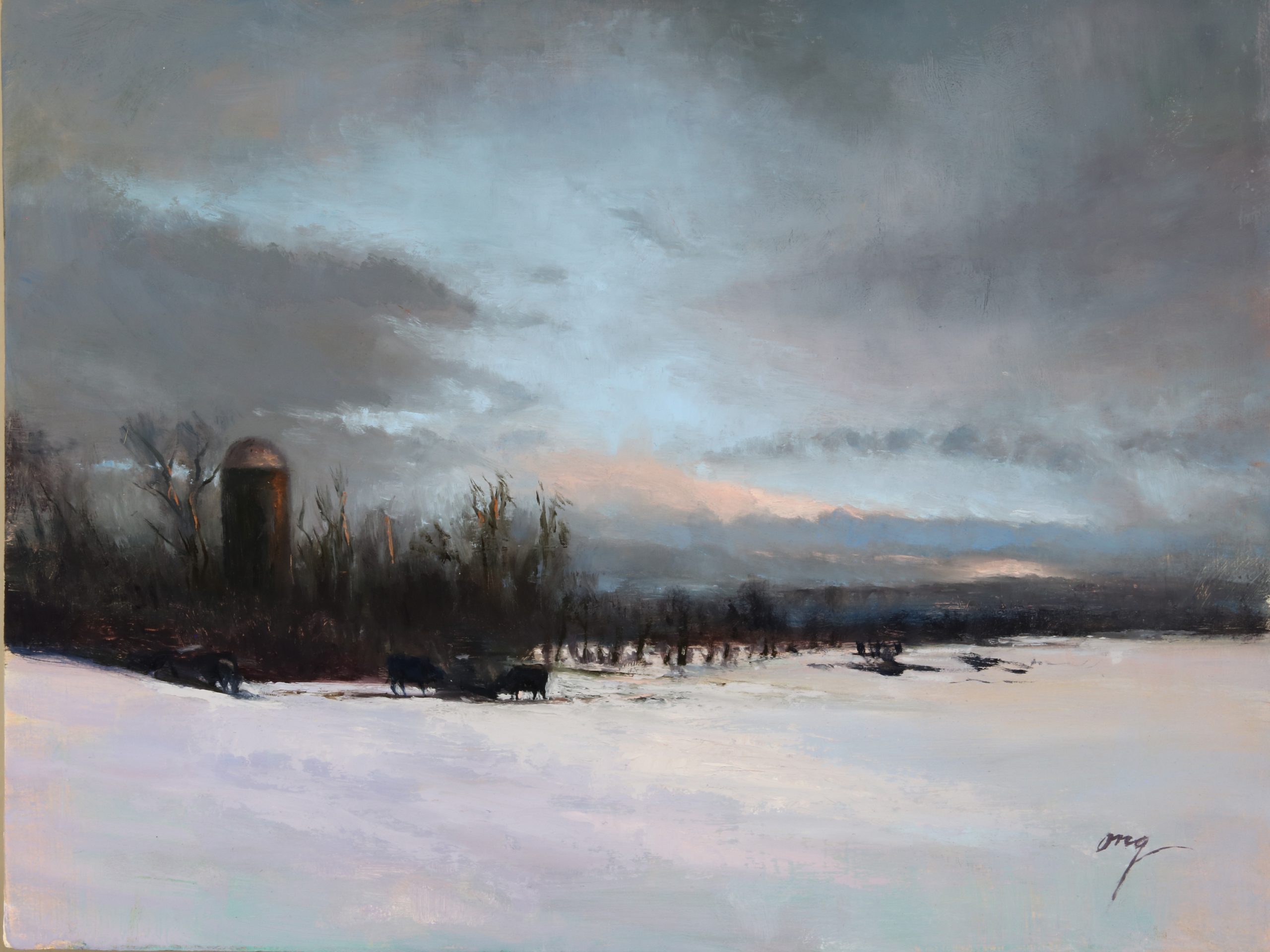 "Winter Whisper" Oil/Board